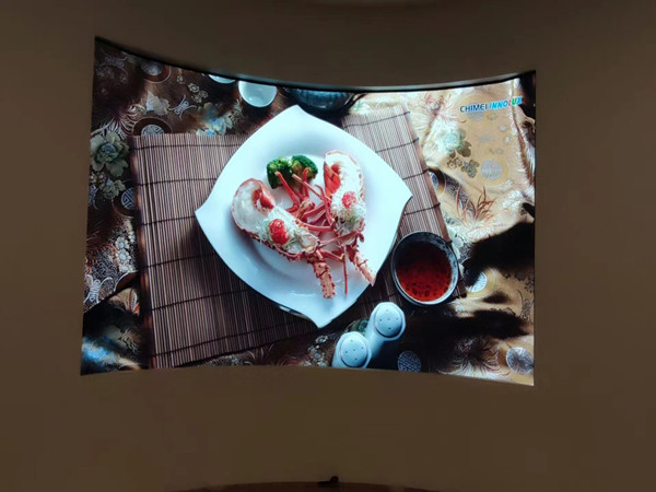 乐清室内P2.5弧形LED屏